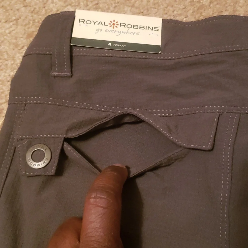 NWT Royal Robbins Women's Terra Roll-Up Pants - Picture 10 of 16